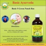 BASIC AYURVEDA Basic 5 Green Panch Ras (Juice) 1000 Ml | - Fast UK Delivery - Image 6