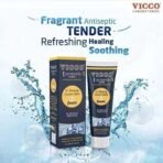 Vicco Vajradanti Paste with 18 Essential Ayurvedic Herbs Regular Flavour (200g) with Vicco Turmeric S-Shaving Cream (70g) - Fast UK Delivery - Image 4