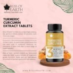 Bliss of Earth Turmeric Curcumin Tablets, 95% Curcuminoids, 500 mg Extract (Equivalent to 3700 mg Root Powder) High Potency, Quick Release & Enhanced Bioavailability., 60 Tablets - Fast UK Delivery - Image 5