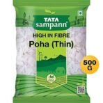 Tata Sampann White Thin Poha, 500g - Fast UK Delivery - Image 3