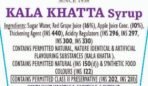 Mala's Kala Khatta Syrup, 750 Millilitre, Liquid - Fast UK Delivery - Image 4