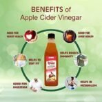 Herbal Canada Apple Cider Vinegar (Sirka) | Not From Concentrate | 100% Natural (500ml) (Pack of 3) - Fast UK Delivery - Image 4
