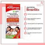 AIMIL Amyron Multivitamins Syrup for Men & Women with 34 Ingredients| Reduce Tiredness & Fatigue | Improves Haemoglobin Level - 200 ML (Pack of 4) - Fast UK Delivery - Image 3