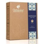 Octavius Marigold and Lemon grass Loose Leaf Green Tea - 100 Gms - Fast UK Delivery - Image 2