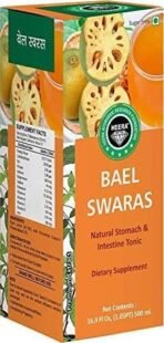 Heera Ayurvedic Research Foundation Bael Juice (500 ml) + BRAHMI JUICE Extract (500 ml)- Pack of 2 - Fast Shipping to USA - Image 3