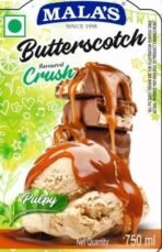 Mala's Fruit Crush - Butter Scotch,Liquid, 750Ml - Fast UK Delivery - Image 3