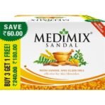 MEDIMIX Sandal Bathing Bar | With Sandal and Eladi Oil - 125g | Buy 3 Get 1 Free | Effective For Skin Blemishes - Fast UK Delivery - Image 4