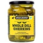 Urban Platter Whole Dill Gherkins, 680g [ Sweet & Crunchy. Great for Adding Tang & Flavour to Sauces & Dips. ] - Fast UK Delivery - Image 2