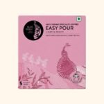 Blue Tokai Coffee Roasters Coffee Easy Pour Light Roast-Seethargundu Estate|Pack Of 5 Sachets|100% Arabica Specialty Coffee|Ready To Brew In 2Min|Just Pour Hot Water - Fast UK Delivery