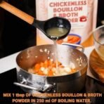 Urban Platter Chicken-Less Bouillon & Broth Powder, 200g (Makes Chicken Stock, Perfect for Plant-Based Cooking, Stock de Poulet) - Fast UK Delivery - Image 6