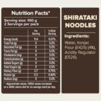 Urban Platter Shirataki Noodles, 270g [Pack of 6 | Keto-Friendly | Low-Carb | Fat-Free | Gluten-Free | Ultra-Low Calorie Konjac Miracle Noodles] - Fast UK Delivery - Image 6