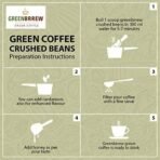 Greenbrrew Organic Unroasted Green Coffee Crushed Beans for Weight Loss (Pack Of 3, 3 X 200G) - Fast Shipping to USA & Canada - Image 4
