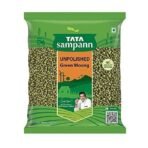 Tata Sampann Unpolished Green Moong Dal (Whole), 500g - Fast UK Delivery - Image 2
