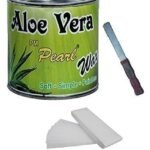 PMPEARL Aloevera Hot body Wax 600gm for Hair Removal + 90 Wax Strips with Wax Knife (Pack of 2) - Fast UK Delivery