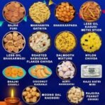 Neelam Foodland Diwali Sweets and Snacks Food Gift Box Hamper . (2700 Grams) - Fast UK Delivery - Image 2