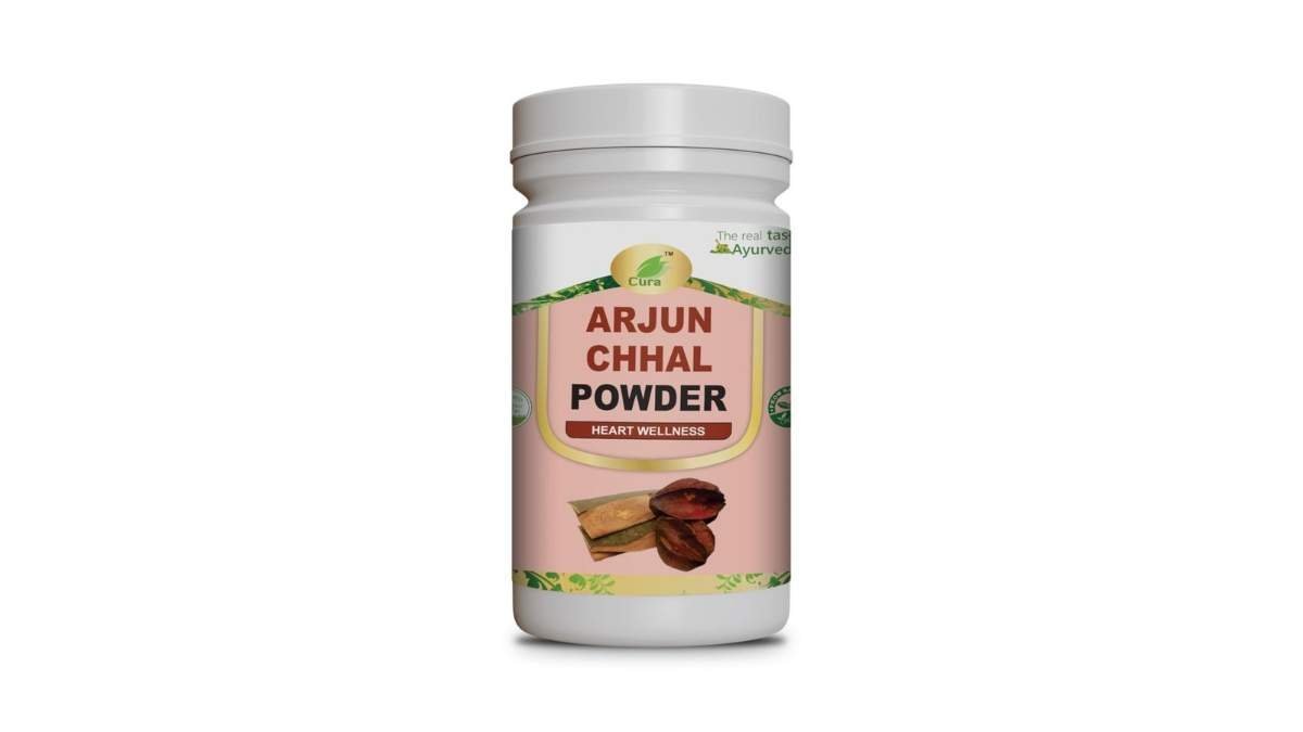 uk51jhVSEF6RL-1.jpg Cura Mahaveer Arjun Ki Chaal Power 100gm | Arjuna Powder | Supports Heart Health | Natural & Preservatives Free Pack of 3 - Fast UK Delivery - Image 1
