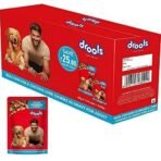 Drools Absolute Calcium Bone Jar (40 Pieces) + Drools Adult Wet Dog Food, Real Chicken and Chicken Liver Chunks in Gravy, 15 Pouches(15x150g),150 g (Pack of 15) - Fast UK Delivery - Image 3