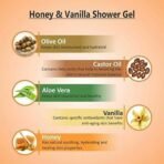 Panchvati Herbals Acne Cream 10 Gm & Honey & Vanilla Shower Gel For Men & Women 300 Ml, Help For Pimples Keeps Moisturized, Nourished And Hydrated Suitable For All Skin Types - Image 5