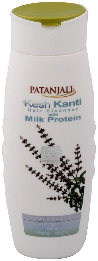 uk51kClTxBML.jpg Patanjali Kesh Kanti Milk Protein Hair Cleanser Shampoo, 200ml - Fast UK Delivery - Image 1