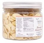 Tassyam Blanched Almond Slices, 200g Premium Jar - Fast UK Delivery - Image 4