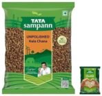 Tata Sampann Pure Cashews Whole | Kaju | Rich in Protein, Magnesium, and Phosphorus | Hand-picked Nuts & Dry Fruits | 200g & Tata Sampann Unpolished Kala Chana, 1kg - Fast UK Delivery - Image 2