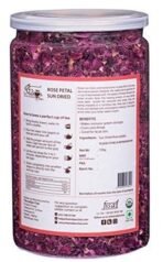 The Indian Chai - Rose Petals Sun Dried 100g, Gulab Patti for Beautiful Hair & Skin, Food Grade Edible Fragrant Natural Healthy Best for Tea, Baking, Making Rose Water DIY - Fast UK Delivery - Image 5