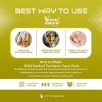 Holy Natural Wild Kasturi Turmeric Powder 100gm | Kasturi Haldi, Manjal, Jangli Haldi for Face & Skin | Turemric or Haldi Face Pack | For Glowing & Healthy Skin - Image 5