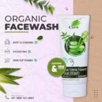 Cura Aloe Vera Neem Face Wash I With the goodness of Tea tree, Cucumber, Aloe & Neem I Purifies skin I Anti - Acne I Deep pores cleansing I 200 ml - Fast UK Delivery - Image 3