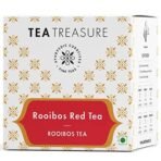 Tea Treasure South African Rooibos Red Tea Bags | Rooibos Tea Bags | Boosts Immunity | Rich in Antioxidants | Aids Improves Digestion (10 Pyramid Tea Bags) - Fast UK Delivery - Image 2