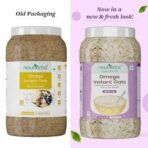 Neuherbs Omega Instant Oats with chia seeds 1kg | Ready to eat cereal, Whole Grain, Breakfast Cereal & Gluten free - Fast UK Delivery - Image 7