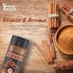 Holy Natural - The Wonder of World Pure And Natural Cinnamon (Dalcheeni) Powder - 85 Gm - Fast UK Delivery - Image 4