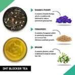TEACURRY DHT Blocker Tea (2 Month Pack | 200 Grams) - Helps with Hair Growth, Shine, Repair & Strength - Fast UK Delivery - Image 3