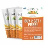 MEDIMIX Sandal Handwash - 200ml | Buy 2 Get 1 Free | Protects Hands from Germs | Contains a Luxurious Sandal Fragrance | - Fast UK Delivery - Image 2
