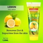 Panchvati Herbals Lemon Face Wash Gives Hydrates skin, Gently exfoliates dirt from pores Antibacterial in nature All skin types Each 60 Ml Pack of-3 - Image 4