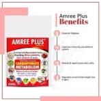 AIMIL Amree Plus Capsules Ayurvedic Medicine| Blood Sugar Tablets| Natural Care | Pack of 20 Capsules - Fast UK Delivery - Image 3