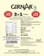 Girnar Instant Premix 3 in 1 Coffee (1kg Low Sugar Pack) - Fast UK Delivery - Image 3