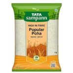Tata Sampann, High in Fibre Popular Poha(Thick), 1kg - Fast UK Delivery - Image 2