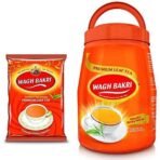 Wagh Bakri Premium Leaf Tea, Poly Pack, 500g & Premium Leaf Tea Jar, 1kg - Fast UK Delivery - Image 2