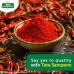 Tata Sampann Chilli Powder with Natural Oils, 200g, Lal Mirchi Powder, Mirchi Powder - Fast UK Delivery - Image 7