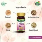 Zandu Vigorex For Her: A Daily Energizer |100% Natural,Authentic & Safe ingredients| Her Secret Remedy for Vigour and Vitality (Pack of 60 capsules) - Fast UK Delivery - Image 6