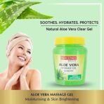 Panchvati Herbals Aloe Vera Face Massage Gel Keeps Moisture Heals & Soothes Dry Skin.500ml, For All Skin Type Man & Woman - Image 4