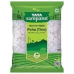 Tata Sampann White Thin Poha, 500g - Fast UK Delivery - Image 2