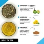 TEACURRY Belly Fat Tea & Slimming Tea Combo (1 Month Pack, 60 Tea Bags) - Supports With Flatter Tummy And Weight Management. - Fenugreek Tea, 120 G - Fast Shipping to USA & Canada - Image 6