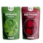 Bliss of Earth Beetroot Powder & Spinach Powder Natural Spray Dired Combo 200gm Each - Fast UK Delivery - Image 2