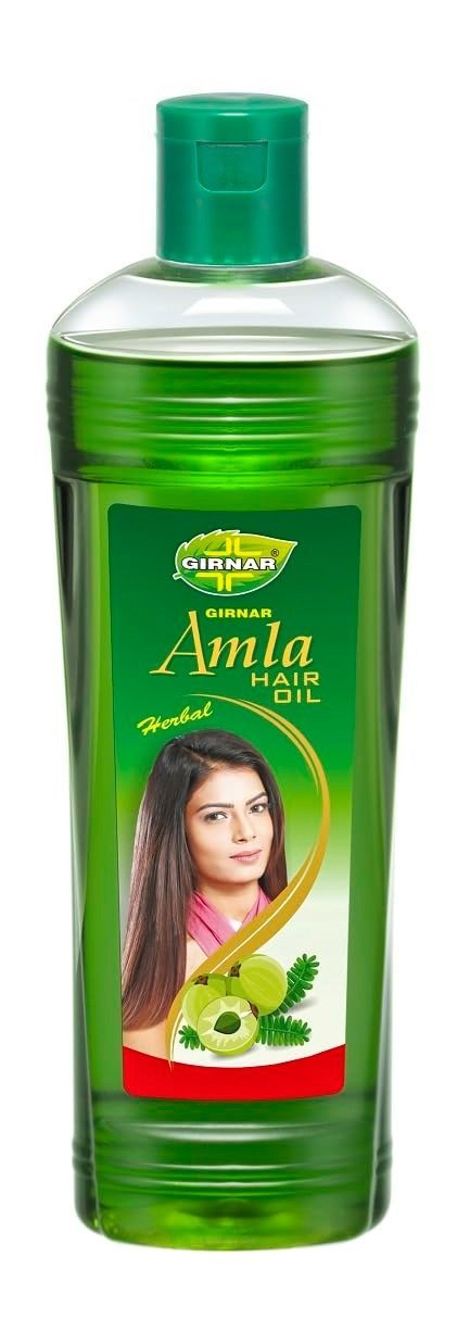uk51ojIbbMLuL-1.jpg Girnar Natural Hair Oil with Amla, Anti Dandruff and Anti Hair Fall Formula, Amla Herbal Hair Oil500ml For Women And Men - Fast UK Delivery - Image 1