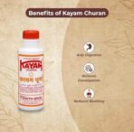 Kayam Churan, 100gm (Pack Of 4) Constipation Relief Medicine Kayam Churna Powder - Fast Shipping to USA - Image 3
