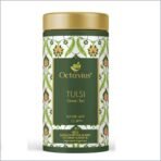Octavius Moringa, Tulsi & Mint Green tea - 75 Gms (35 Cups) | Superior Loose leafs Tea with All Natural Immune Boosting Herbs | Rich in Antioxidants | No artificial flavors | Refreshing Detox Tea - Fast UK Delivery