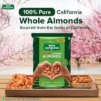 Tata Sampann Pure California Almonds Whole, 500g, Real Nuts, High in fibre, Badam Giri, Rich in Protein, Magnesium, Phosphorus and Dietary Fibre, Nuts & Dry Fruits - Fast UK Delivery - Image 4