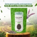 Neuherbs Raw Unroasted Chia Seeds For Eating With Omega 3 and Fiber For Weight Management - 300 Gram | Healthy Snacks | Seeds For Eating During Summer | Best Diet Food | 100% Clean & Natural - Fast UK Delivery - Image 7