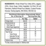 Dhampurgreen Gur Jaggery Atta Cookies Biscuit, 200G - Fast UK Delivery - Image 6